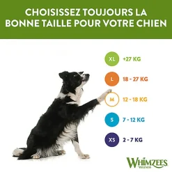 Whimzees - Bâtonnets Nature Natural Dog Treats XS pour Chien - x56