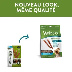 Whimzees - Friandises Saucisse Veggie Dog Treats S pour Chien - x28