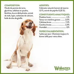 Whimzees - Friandises Saucisse Veggie Dog Treats S pour Chien - x28