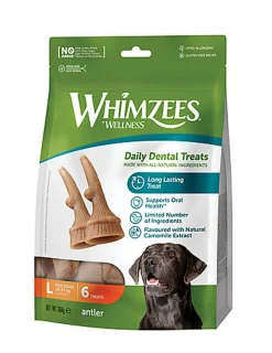 Whimzees - Sachet Antler - L 6 Pcs