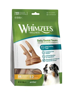 Whimzees - Sachet Antler - M 12 Pcs