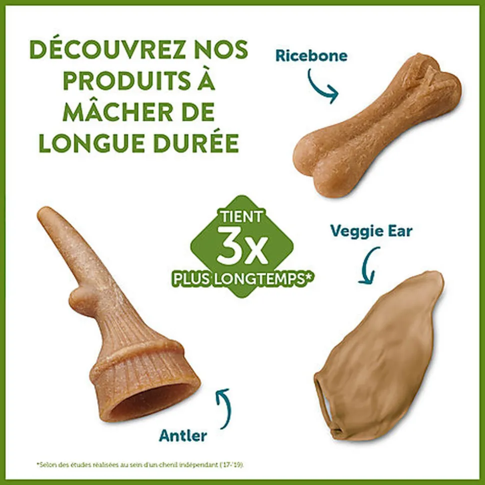 Whimzees - Sachet Antler - M 12 Pcs