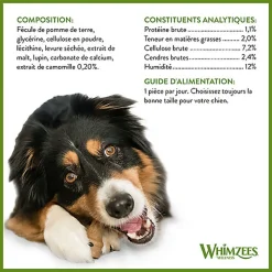 Whimzees - Sachet Antler - M 12 Pcs