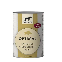 William's - Pâtée OPTIMAL au Sanglier pour Chien