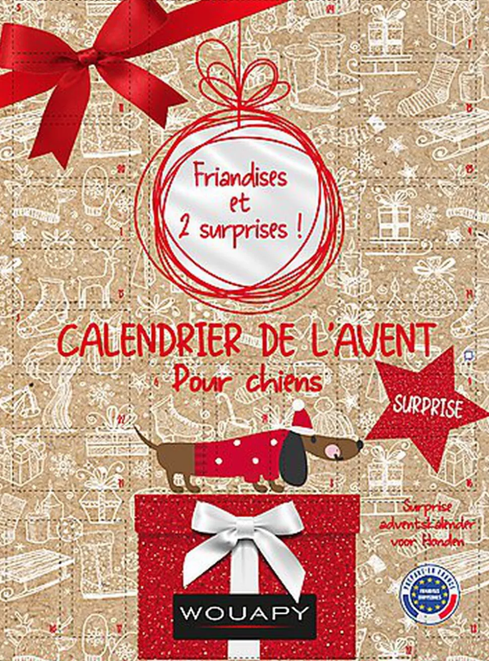 Wouapy - Calendrier de l'Avent Surprise - Chien