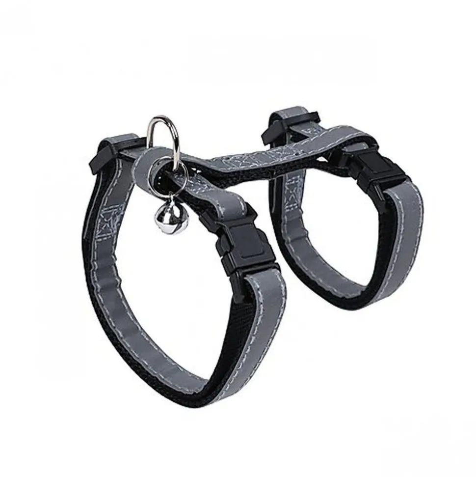 Wouapy - Harnais + Laisse avec Grelot pour Chats - Flash