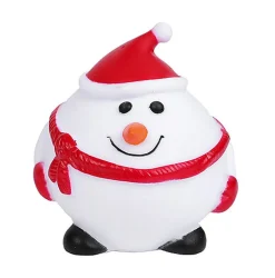 Wouapy - Jouet Balle Bonhomme de Neige Vinyl pour Chiens