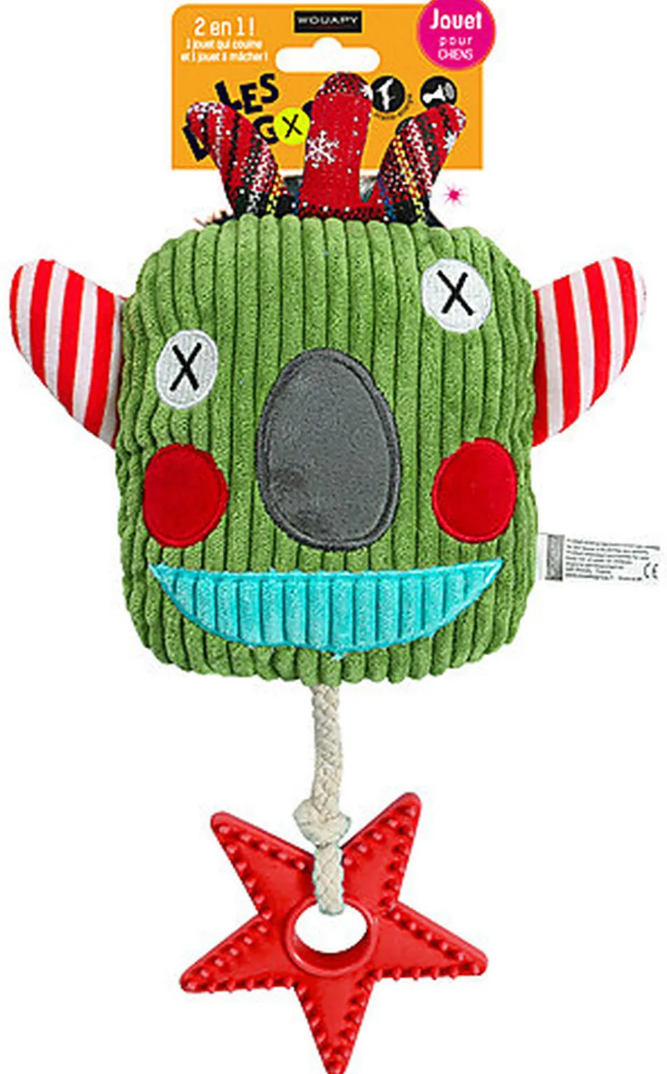 Wouapy - Jouet Dingos Lutin pour Chien - 25cm