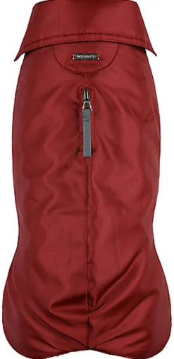 Wouapy - Manteau Imperméable Rouge pour Chien - T80