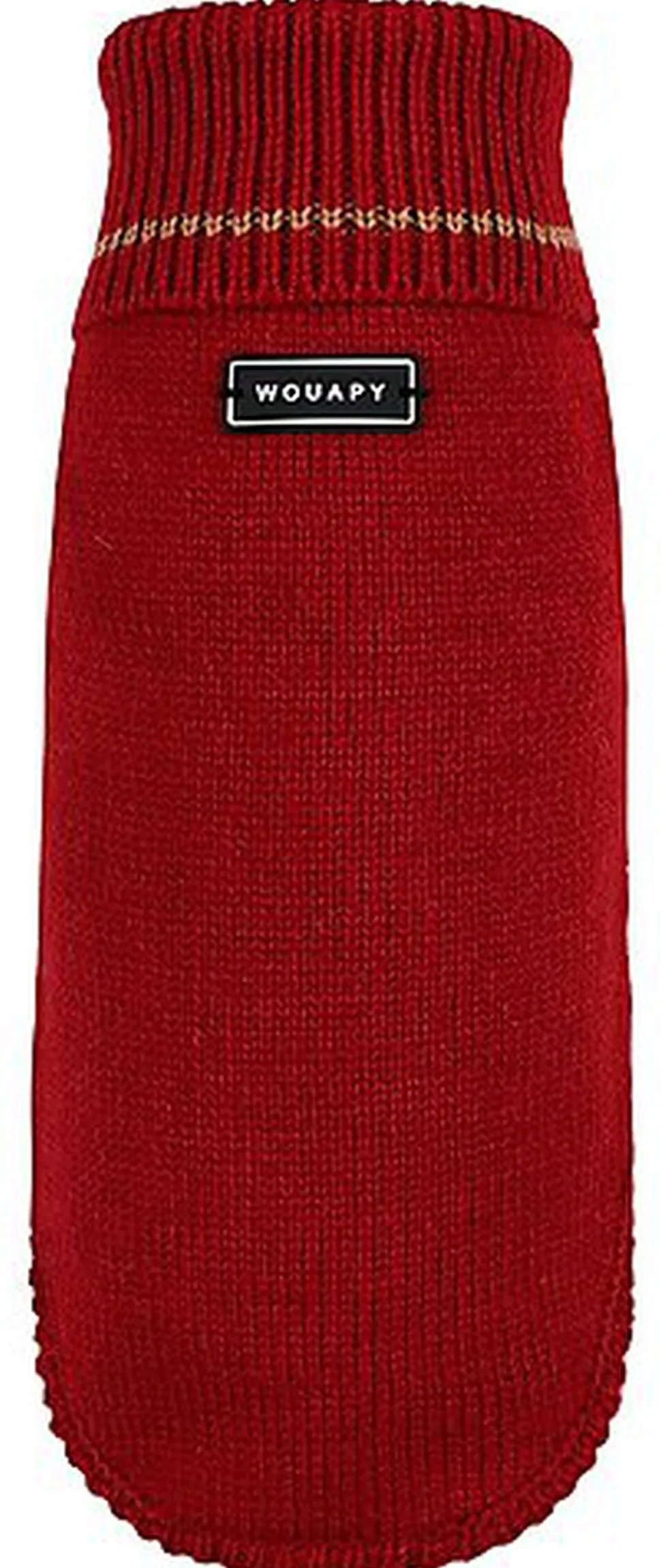 Wouapy - Pull Basic Rouge pour Chien