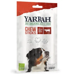 Yarrah - Bâtonnets à Mâcher Bio au Bœuf pour Chiens - 33g