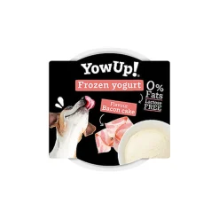 Yowup -  Yaourt Glacé au Gâteau Bacon pour Chiens - 110g