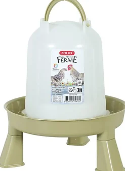 Zolux - Abreuvoir sur Pied Lichen pour Basse Cour - 1,5L