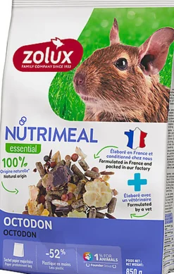 Zolux - Aliments Nutrimeal Pour Octodon - 850g