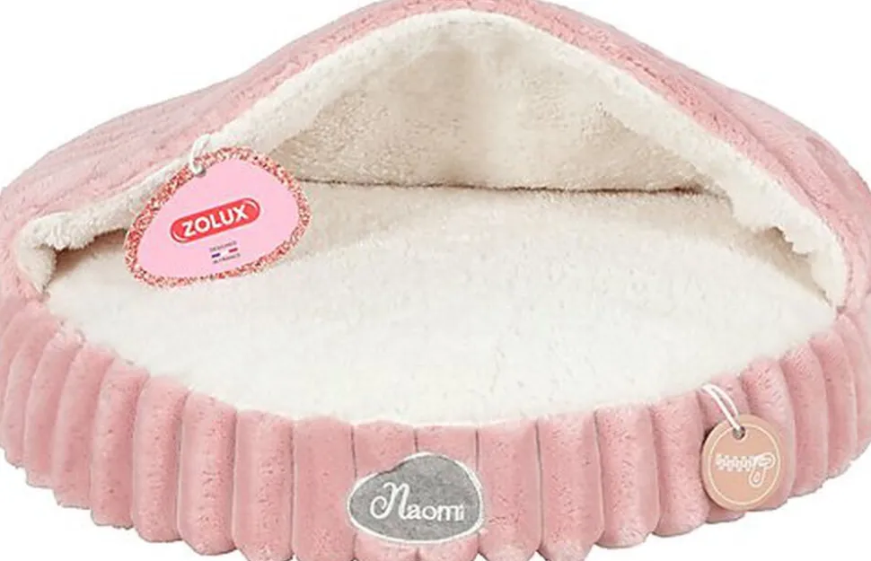 Zolux - Coussin Cover Déhoussable Naomi pour Chat - Rose
