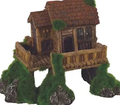 Zolux - Décoration Artificielle Cabane Kipouss pour Aquarium - PM