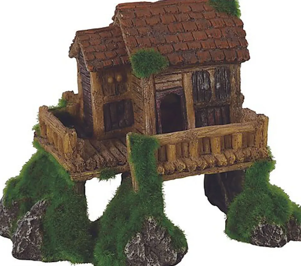 Zolux - Décoration Artificielle Cabane Kipouss pour Aquarium - PM