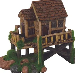 Zolux - Décoration Artificielle Cabane Kipouss pour Aquarium - MM