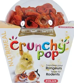 Zolux - Friandises Crunchy Pop à la Carotte pour Rongeurs - 43g