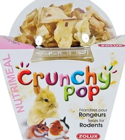 Zolux - Friandises Crunchy Pop à la Pomme pour Rongeurs - 33g
