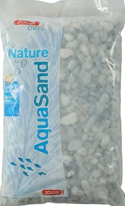Zolux - Gravier Aquasand Nature Gros Gris pour Aquarium - 4,5Kg