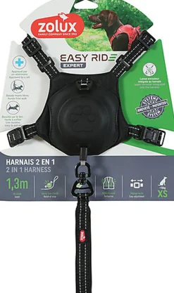 Zolux - Harnais Easyride Noir pour Chiens