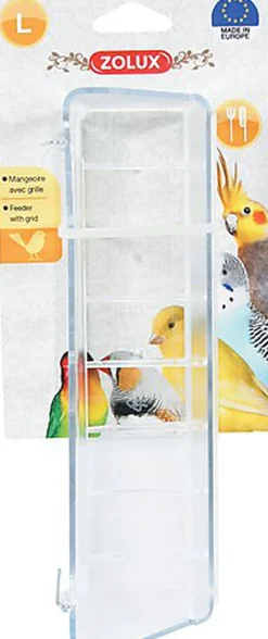 Zolux - Mangeoire avec Grille pour Oiseaux