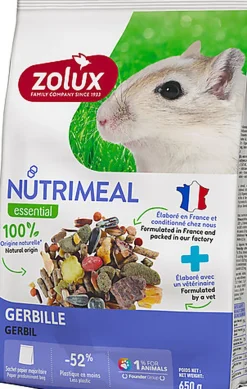 Zolux - Mélange Aliment Nutrimeal Pour Gerbille - 650g