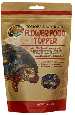 Zolux - Mélange Fleurs Séchées pour Reptiles Herbivores - 40g
