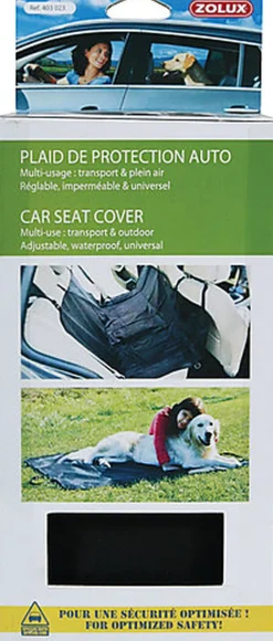 Zolux - Plaid de Protection Auto Réglable pour Chien