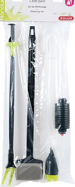Zolux - Set de Nettoyage Clean Pack 3en1 pour Aquarium