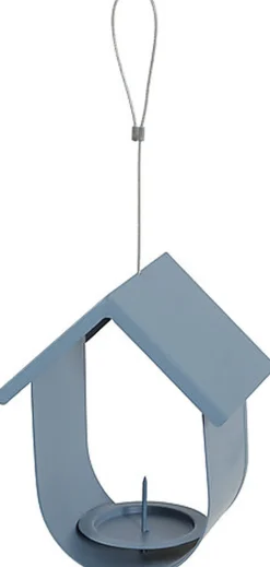 Zolux - Support Boule de Graisse en Cabane pour Oiseaux - Gris