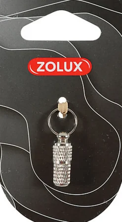 Zolux - Tube Porte Adresse Métal pour Chiens et Chats