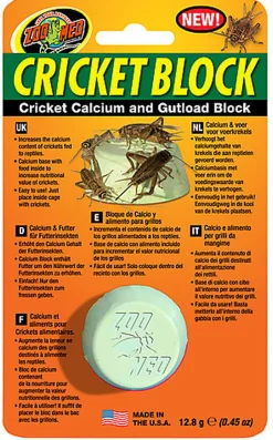 Zoomed - Bloc de calcium pour cricket - 12,8g