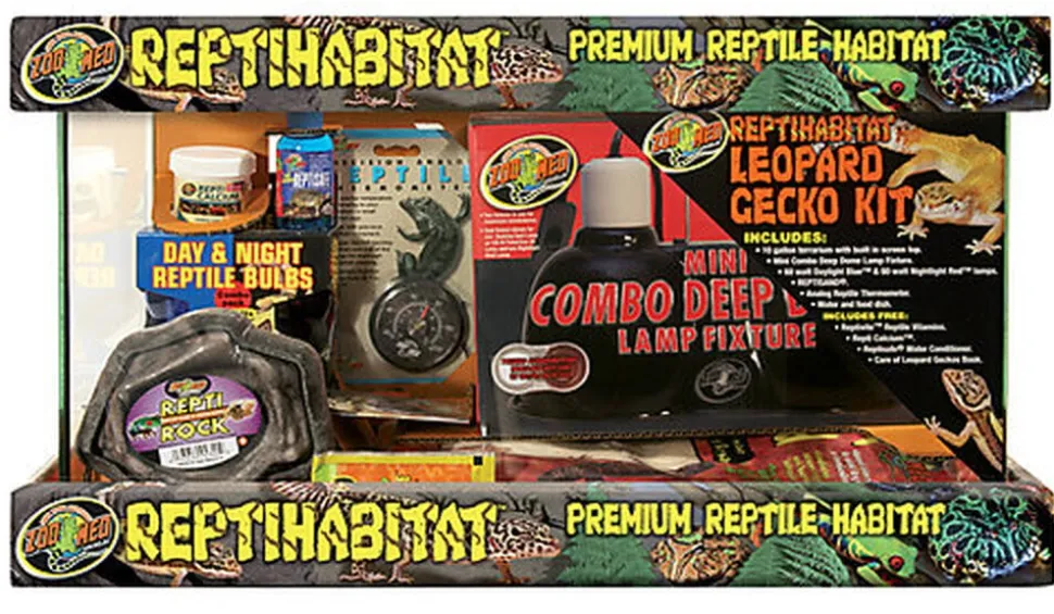 Zoomed - Kit Terrarium ReptiHabitat pour Gecko
