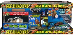 Zoomed - Kit Tortues Aquatiques Premium Reptile Habitat - 68L