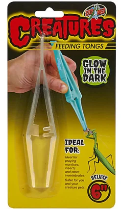 Zoomed - Pince de nourrissage en plastique pour les insectes et invertébrés