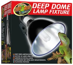 Zoomed - Support de Lampe Dôme Profond Deep Dome LF-17E pour Terrarium - 160W