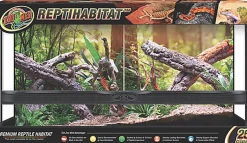 Zoomed - Terrarium double porte - 76x30x40 cm