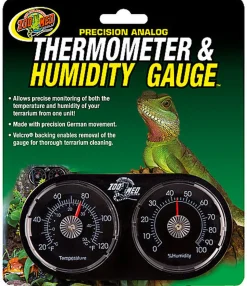 Zoomed - Thermomètre hygromètre pour terrarium
